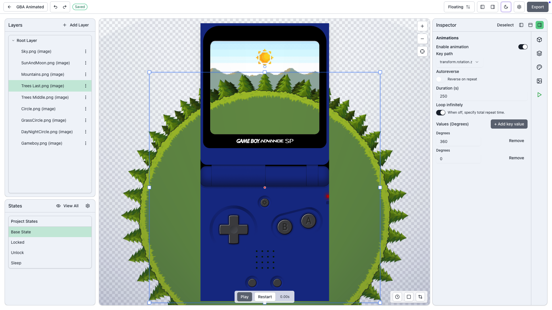 CAPlayground app preview (light)